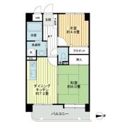 ライオンズマンション稲荷町の間取り画像