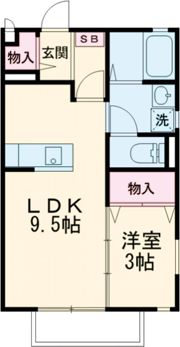 パシフィスタの間取り画像