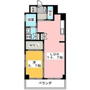 コートアクシスyoinnの間取り画像
