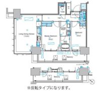 パークアクシス豊洲キャナルの間取り画像