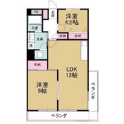 つつじヶ丘パークマンションの間取り画像