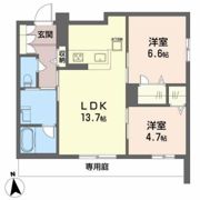 グリナージュ イマムラの間取り画像