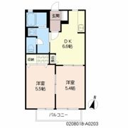シャーメゾン小牧の間取り画像