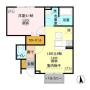 グラマードマレⅨの間取り画像