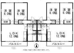 ハートフルユーナⅡの間取り画像