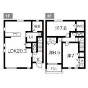 グランデK IIの間取り画像