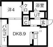 Dear Court A (平成)の間取り画像