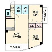 小原橋マンションの間取り画像