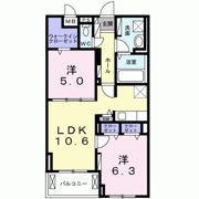 フォレスト ラコの間取り画像
