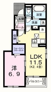エクセレントヴィラ五番館の間取り画像