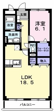 スプリングロードAkasakaの間取り画像