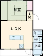 クレスト多可町2号棟の間取り画像