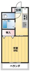 サンエムガーデンの間取り画像