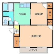 メゾンミヤマコーポラスBの間取り画像