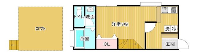 インターハウスⅡの間取り画像