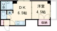 ハイツワンの間取り画像