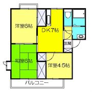 サクラハイツ原の間取り画像