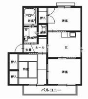 サニーコート半田の間取り画像