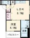 CASA ADVANCE Ⅲの間取り画像