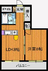 三原ルネッサンスの間取り画像