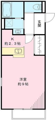 クレール大和の間取り画像