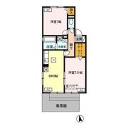 アルカディア産王 Bの間取り画像