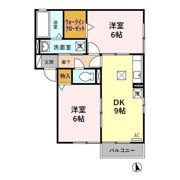 レスプランドールの間取り画像