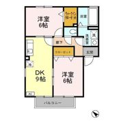 パストラル Aの間取り画像