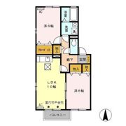 ウェール ルピナ Bの間取り画像