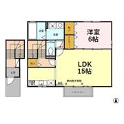 リュシオル Bの間取り画像