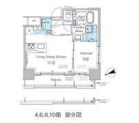 パークアクシス本所吾妻橋の間取り画像