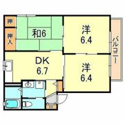 グリーンハイツ橘 C棟の間取り画像