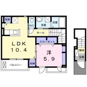 エテルネル プリュネの間取り画像