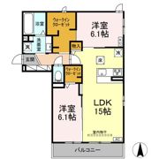 DーROOM KAMIJIMAの間取り画像