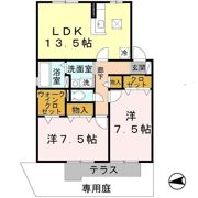 カトルセゾン Aの間取り画像