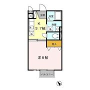 モナリエ横代の間取り画像