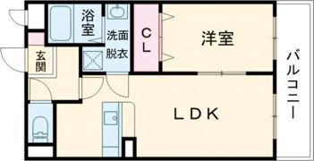 エレーヌ羽屋の間取り画像