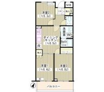 第2ゼルコーバ烏山の間取り画像