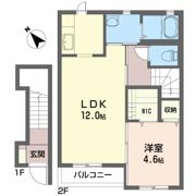 アーバンライフ Bの間取り画像