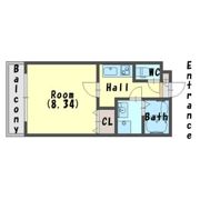 ジーメゾン摂津正雀 ★ペット可 バイク可★の間取り画像