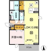 メルウェル城南の間取り画像