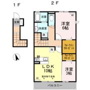 アヴェニールの間取り画像