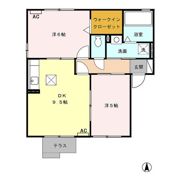 スウィートハイムの間取り画像
