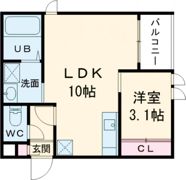REGALEST肥後大津駅の間取り画像