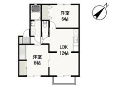 ファーム・ヴィレッジ Cの間取り画像