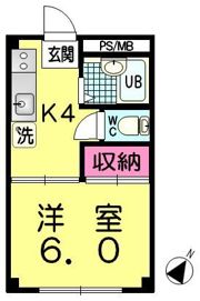 ラフォーレ ヒグチの間取り画像