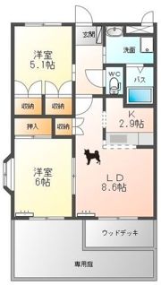 エスポア232の間取り画像