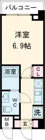 S-RESIDENCE松戸beneの間取り画像