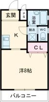 レインボウハイムの間取り画像