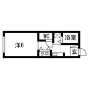 メゾン澤田Fの間取り画像